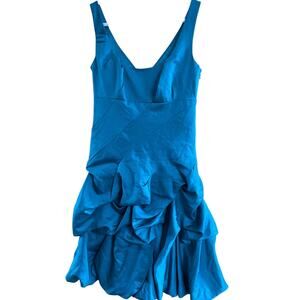 Monsoon Teal Dress with Balloon Bottom